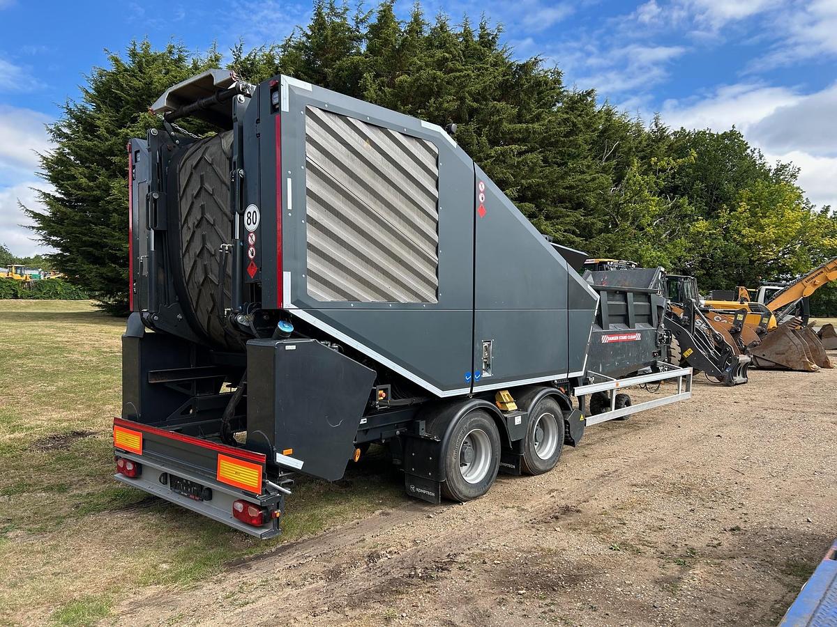 Used 2022 Komptech AXTOR 4510 Trailer Mobile High Speed Shredder