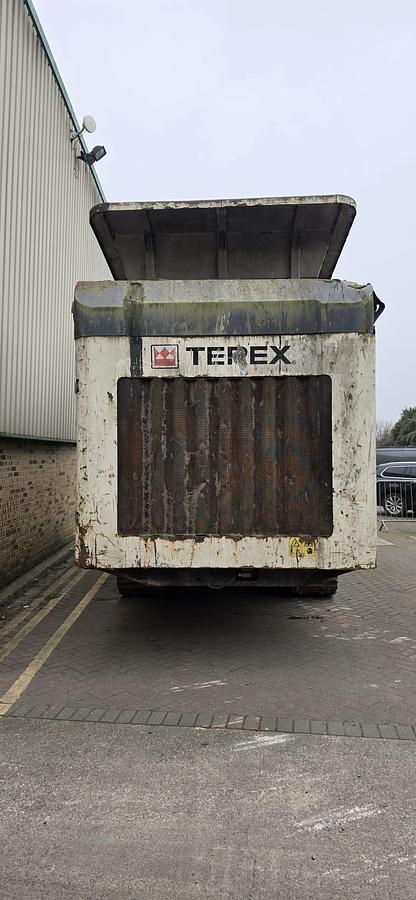 Used Terex TDS 830 Twin-shaft Slow-speed Shredder