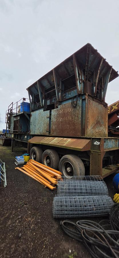 Used Brown Lennox 90cm x 130cm Jaw Crusher
