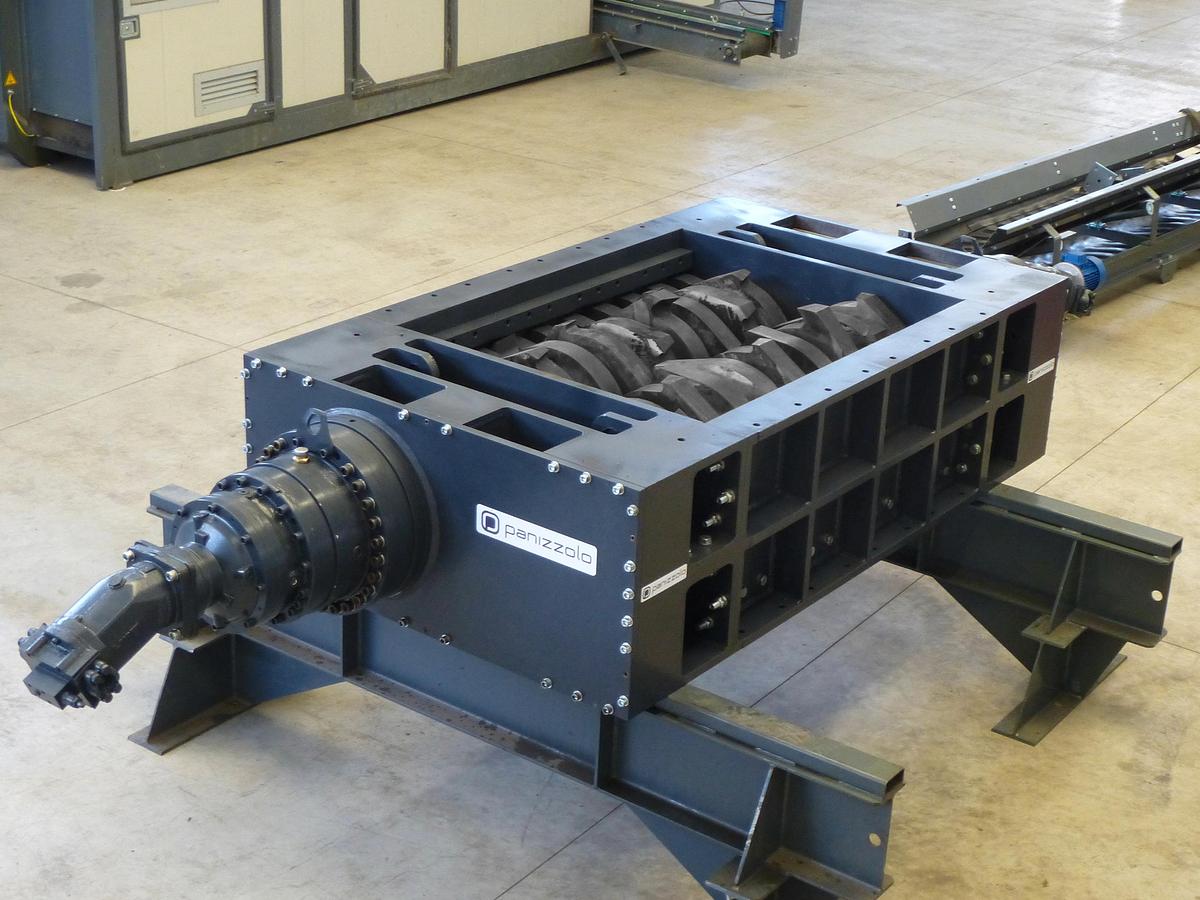 Panizzolo PZ H 1300 Twin-shaft Shredder