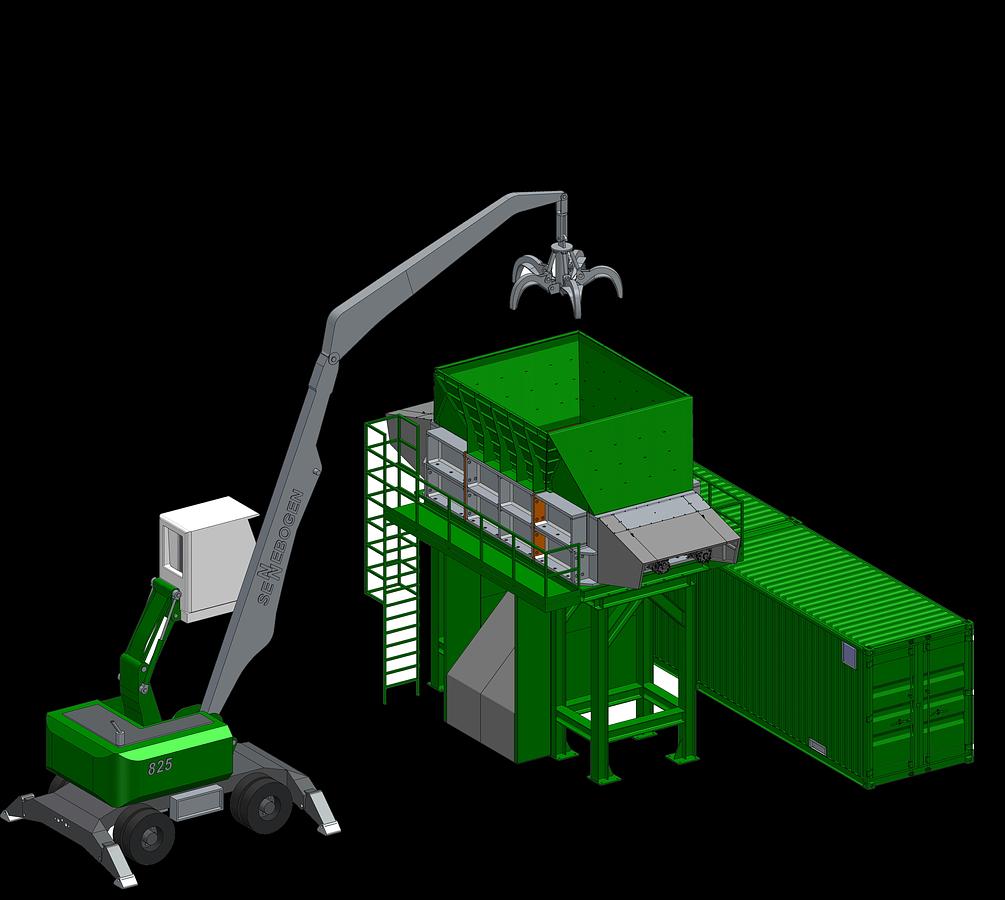 Panizzolo PSH Kraken 2300 Pre-Shredder