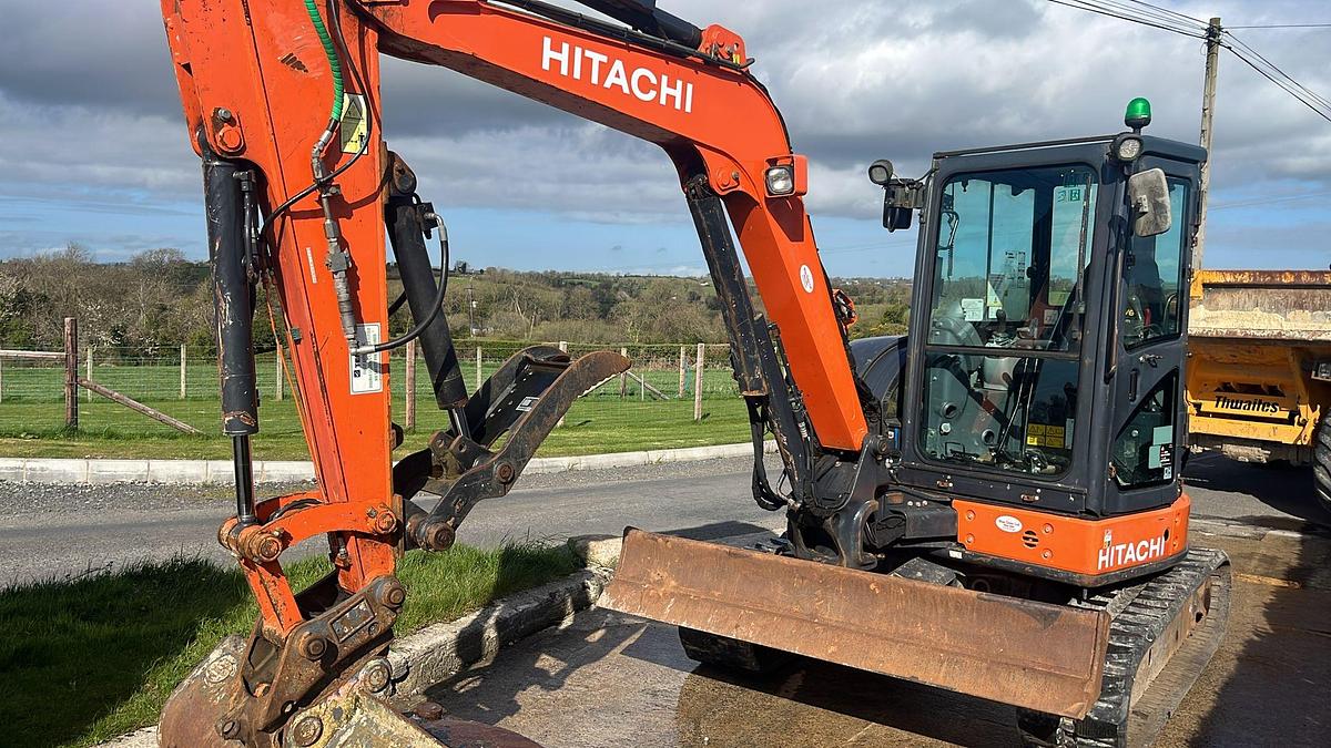 Used 2018 Hitachi ZC 55-U-5 Excavator 