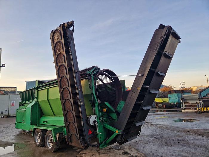 Used 2008 Komptech Primus Mobile Trommel Screener