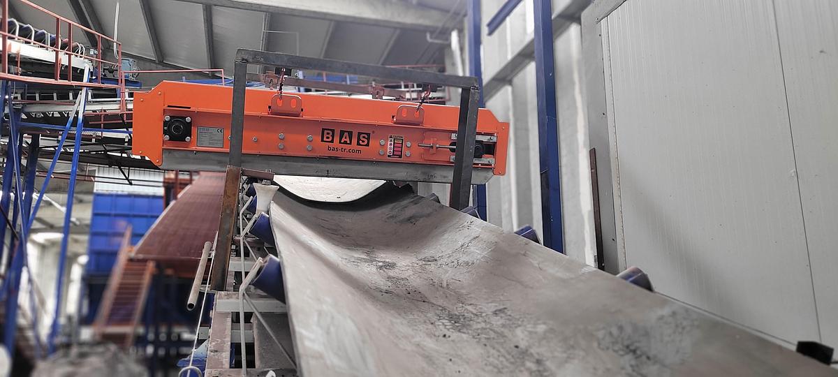 Used 2026 BAS MBS-M-1000 Permanent Magnetic Over-Band Ferrous Metal Separator