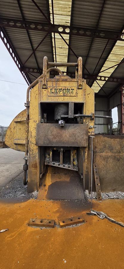 Used Lefort Scrap Metal Shear Baler