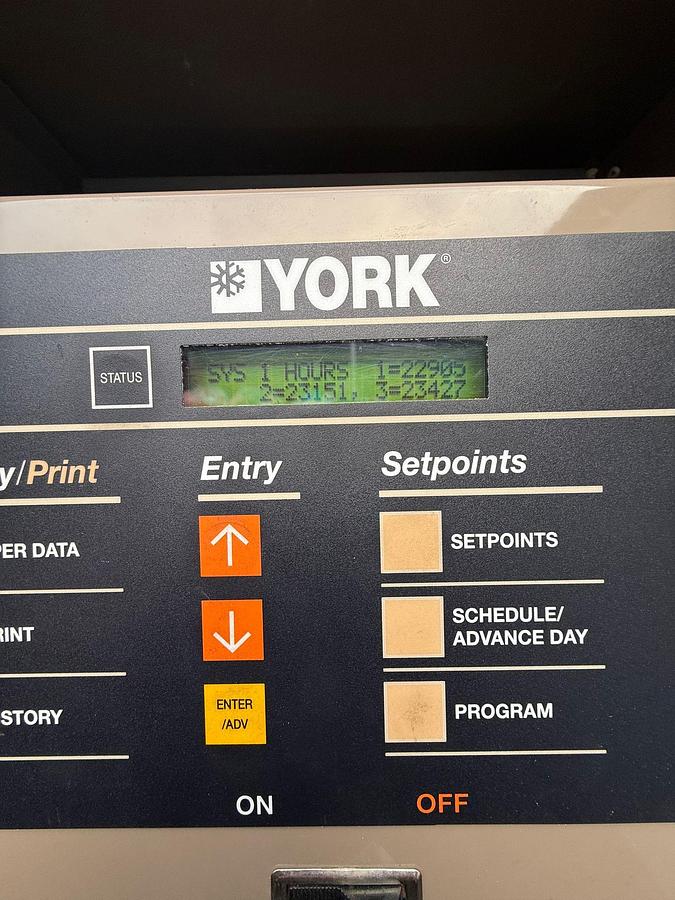 Used 2017 York R410A Chiller Cooling System