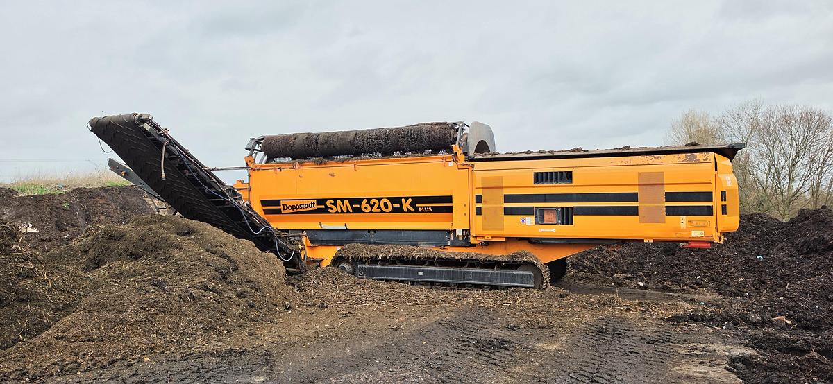 Used 2018 Doppstadt SM620 K Trommel Screener
