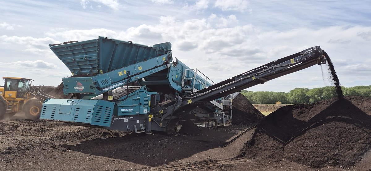 Used 2022 Powerscreen by Terex Titan 2300 Scalping Screen