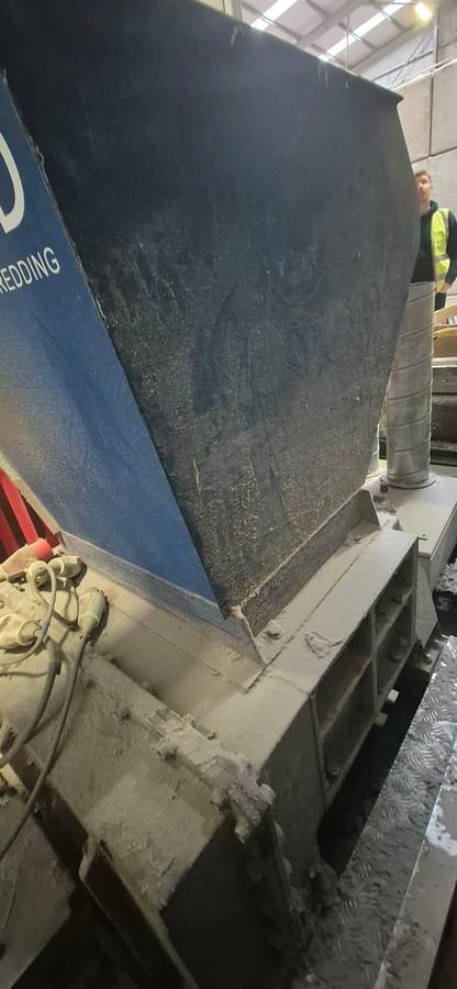 Used 2006 Untha RS 30 Four Shaft Quad Shredder