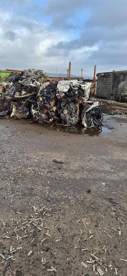 Used Harris TG 218 baler ferrous baler.