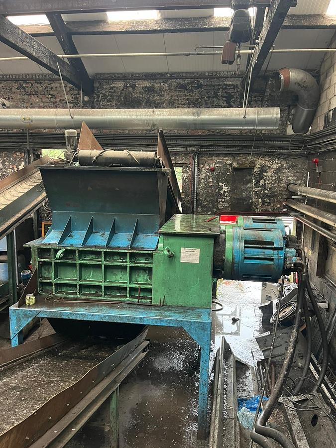 Used 2006 Granutech SATURN 60-44HT Twin-shaft Slow-speed Shredder
