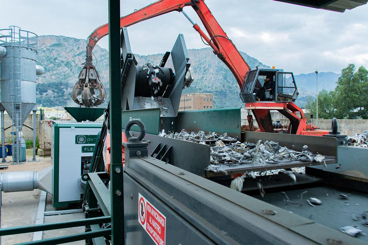 Panizzolo Flex 500 Flex Mobile Drum Hammer Mill