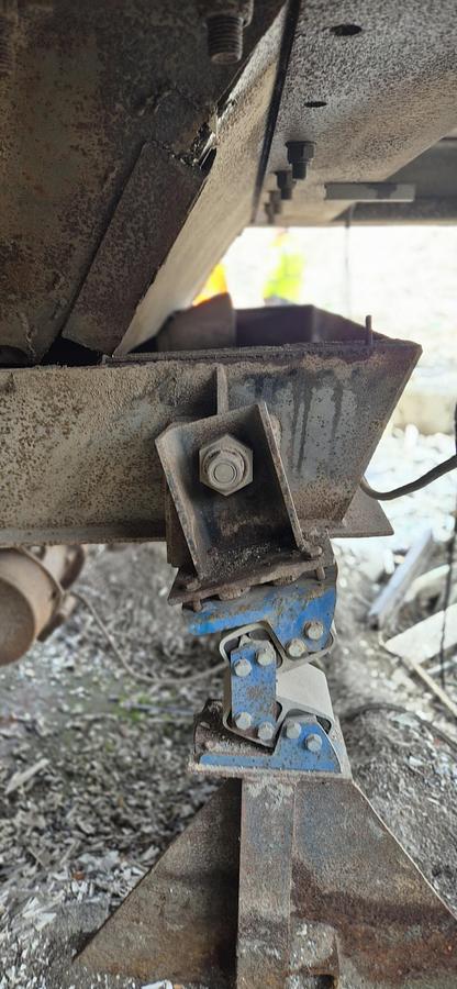 Used Hammer Mill processing Line WIth ECS and trommel