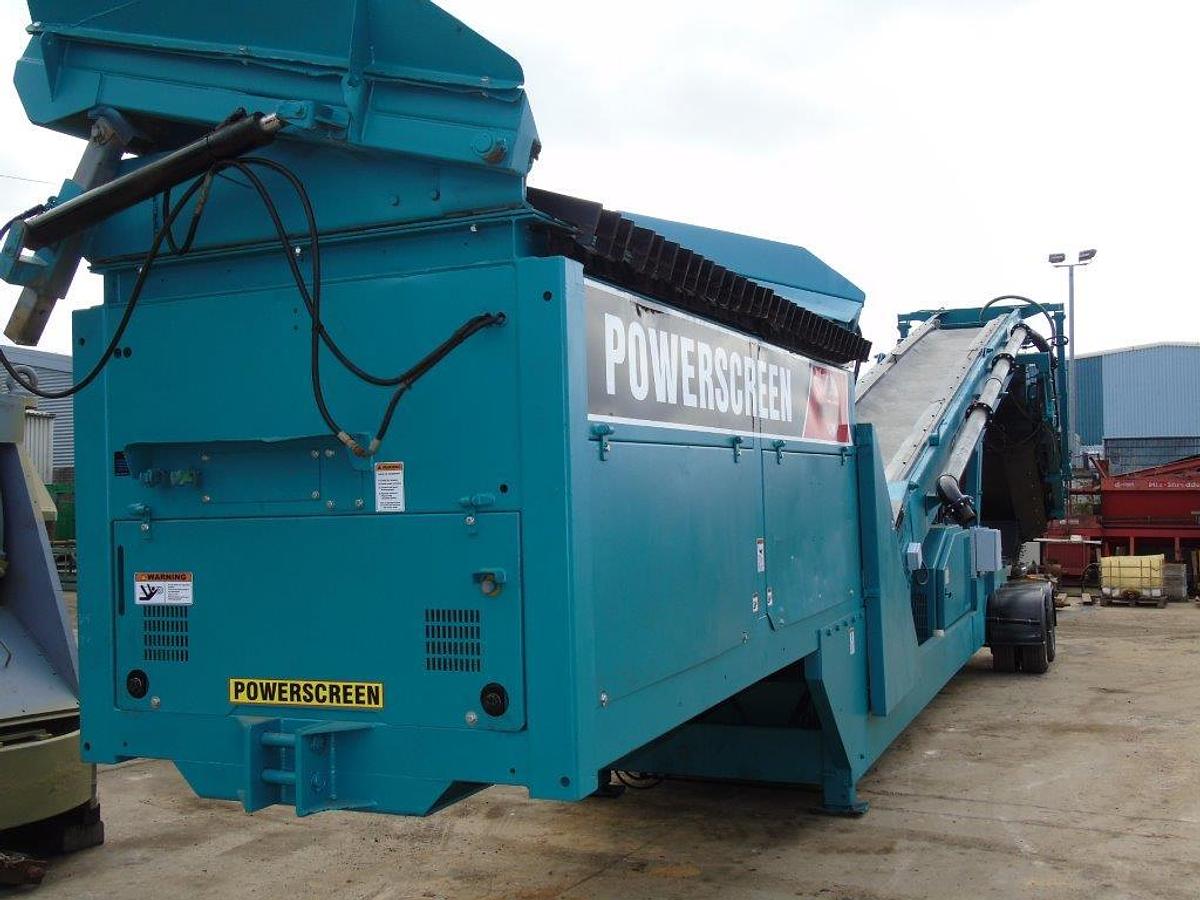 Used 2012 Powerscreen Commander 1400 Mobile Rinser