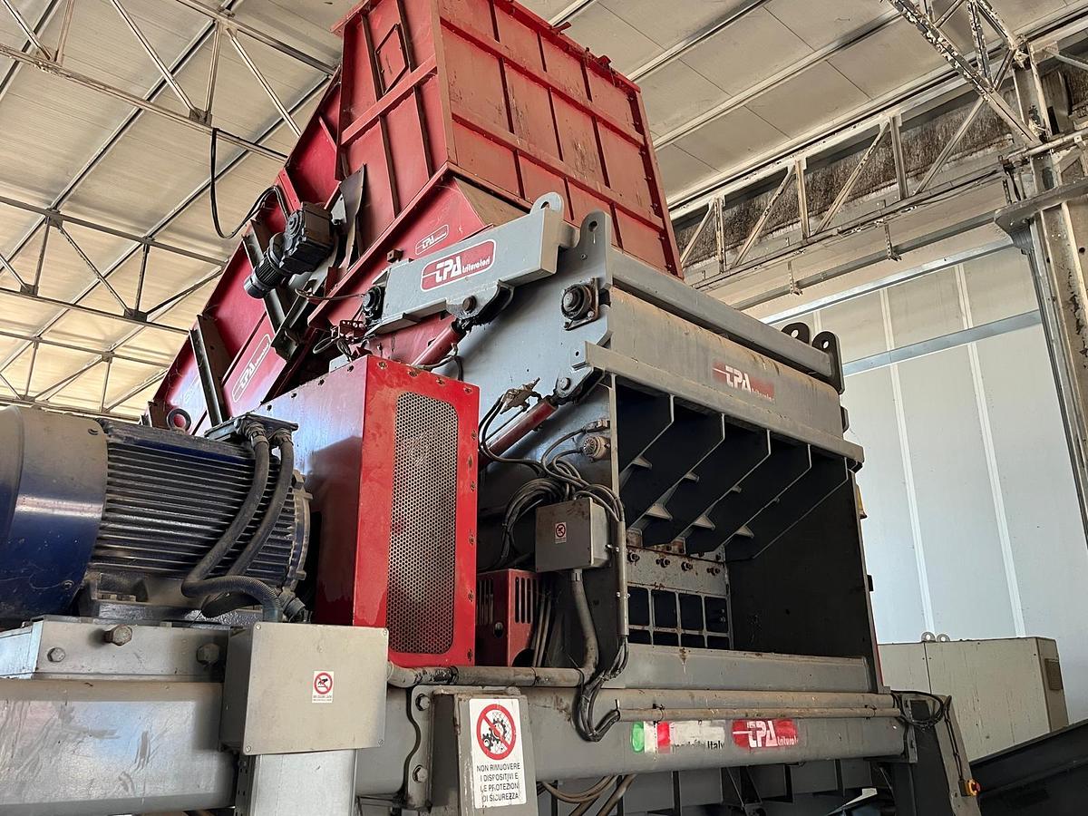 Used 2008 TPA Trituratori Plastics Shredder, Granulator & Conveyor Full Plant