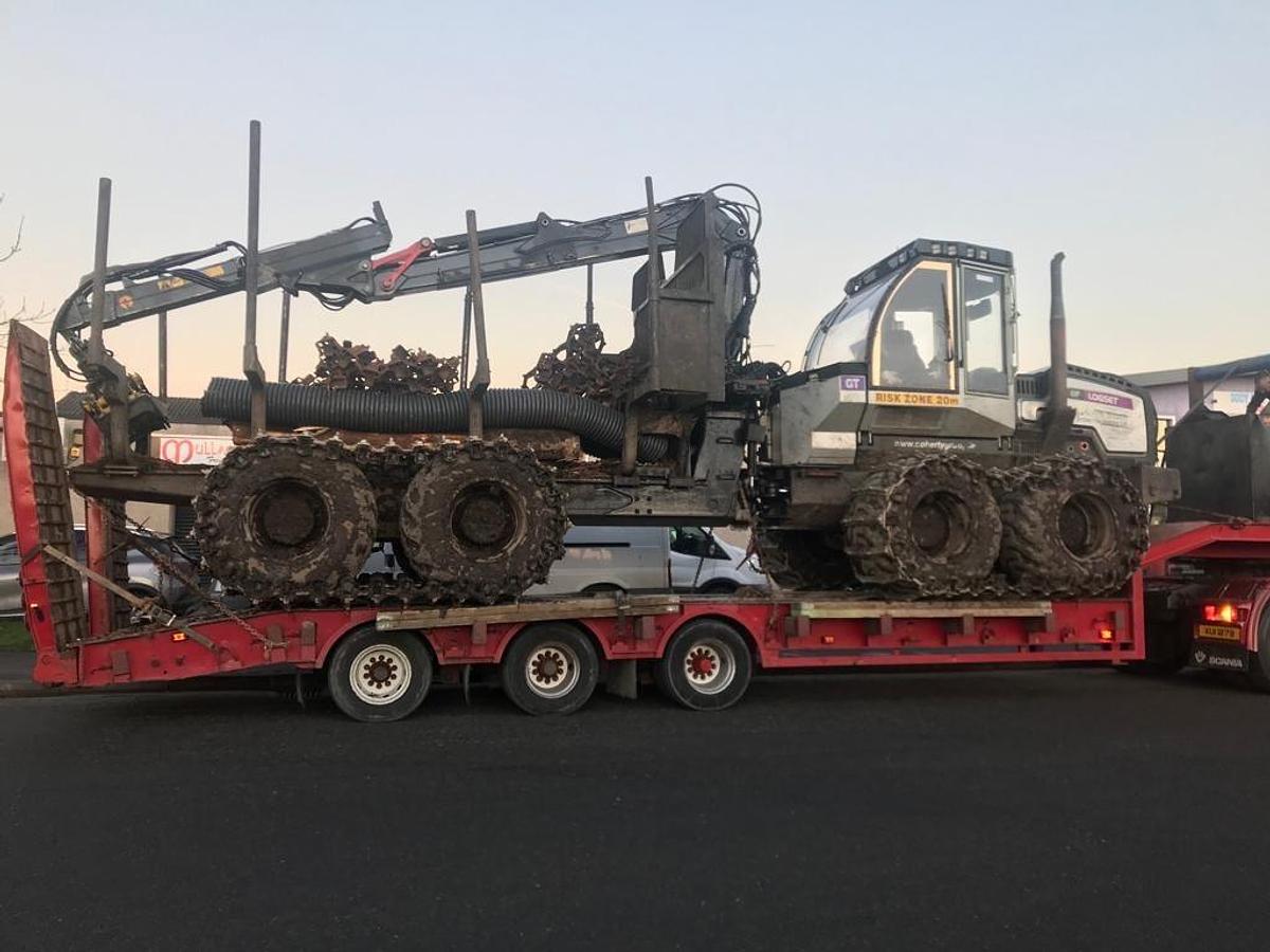 Used Logset 8F GT Forestry Forwarder