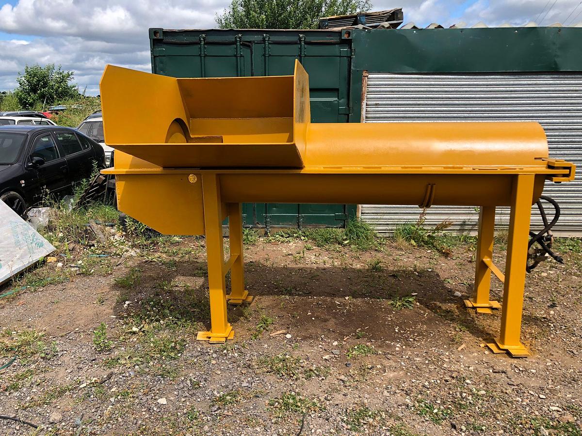 Used 220L Steel Drum Barrel Crusher Compactor 