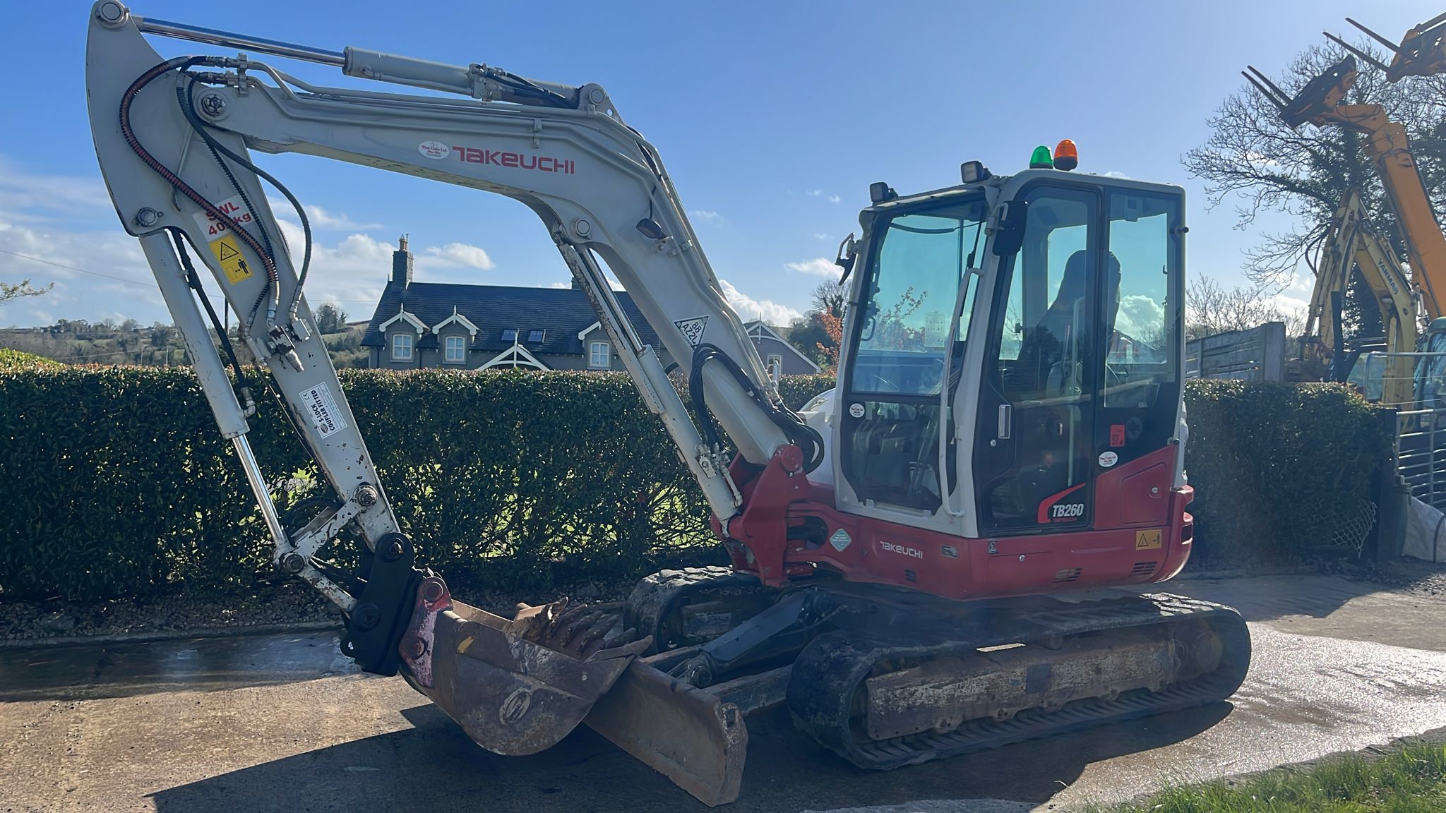 Used 2020 Takeuchi TB260 Compact Excavator