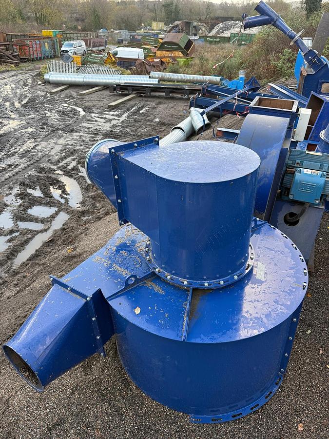 Used 2022 Impact Air Systems Air knife fans and Cyclone