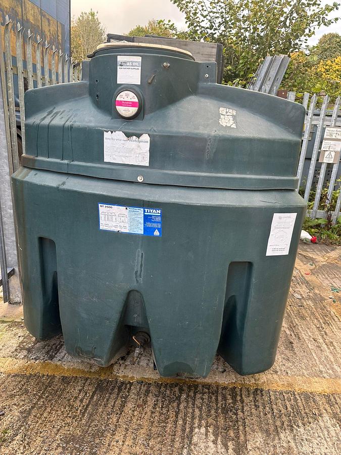 Used BT2500 Titan 2500ltr Diesel Tank