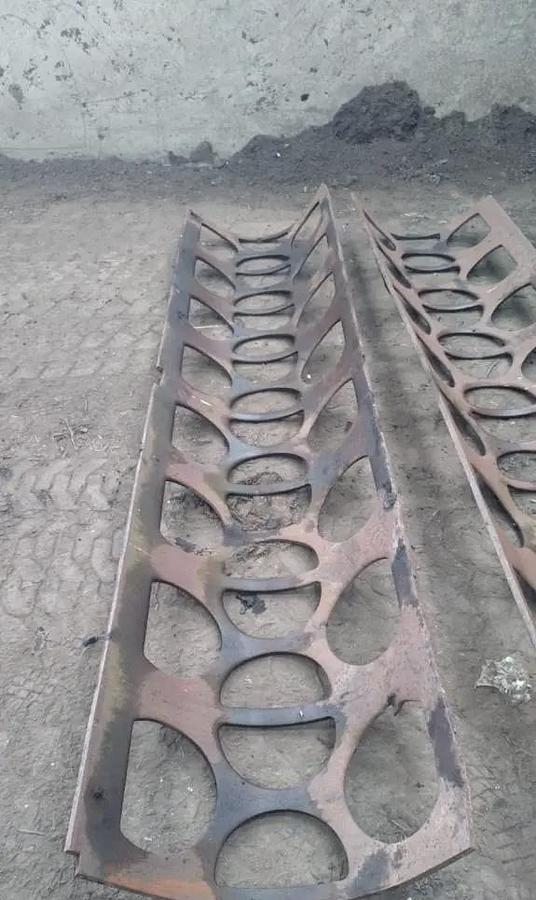 Used Komptech Crambo 6000 Shredder Parts (Shafts, Baskets, Remote Etc)