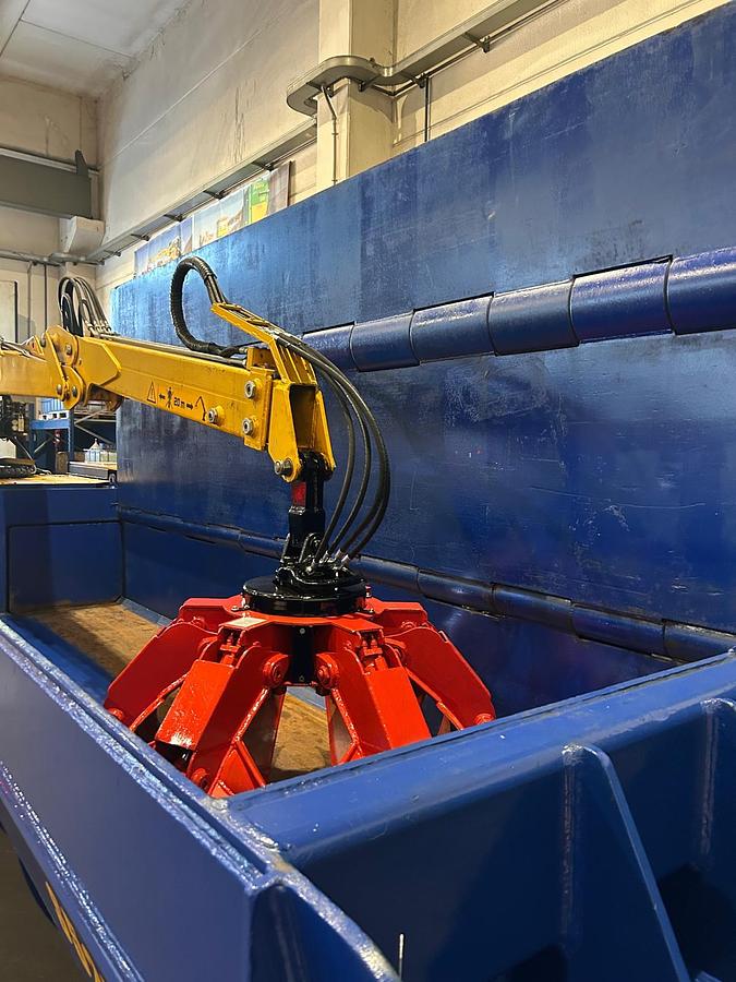 Used Ecotecnica S 5250-G Scrap Metal Baling Press