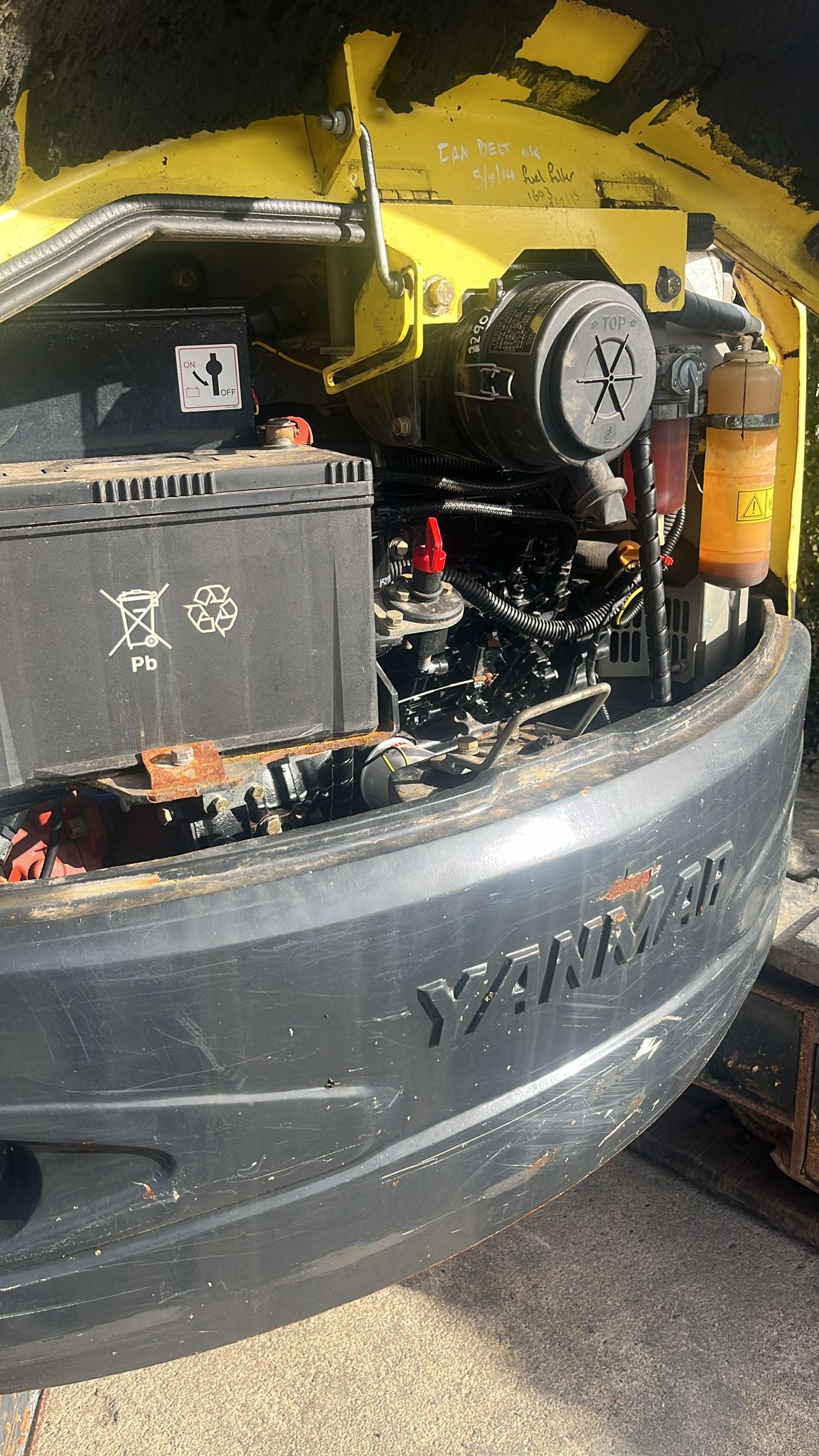 Used 2013 Yanmar VIO 50 Excavator 