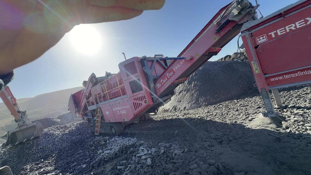 Used 2019 Finlay C-1540 Short Cone Crusher