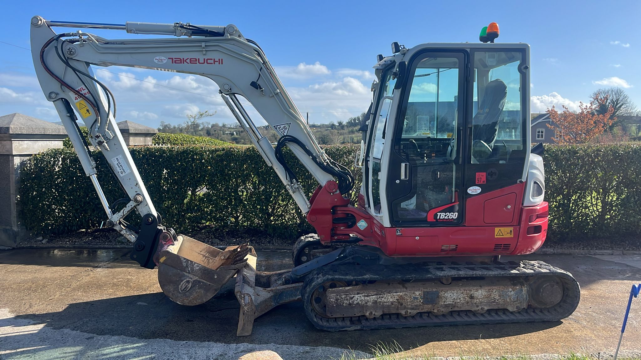 Used 2020 Takeuchi TB260 Compact Excavator