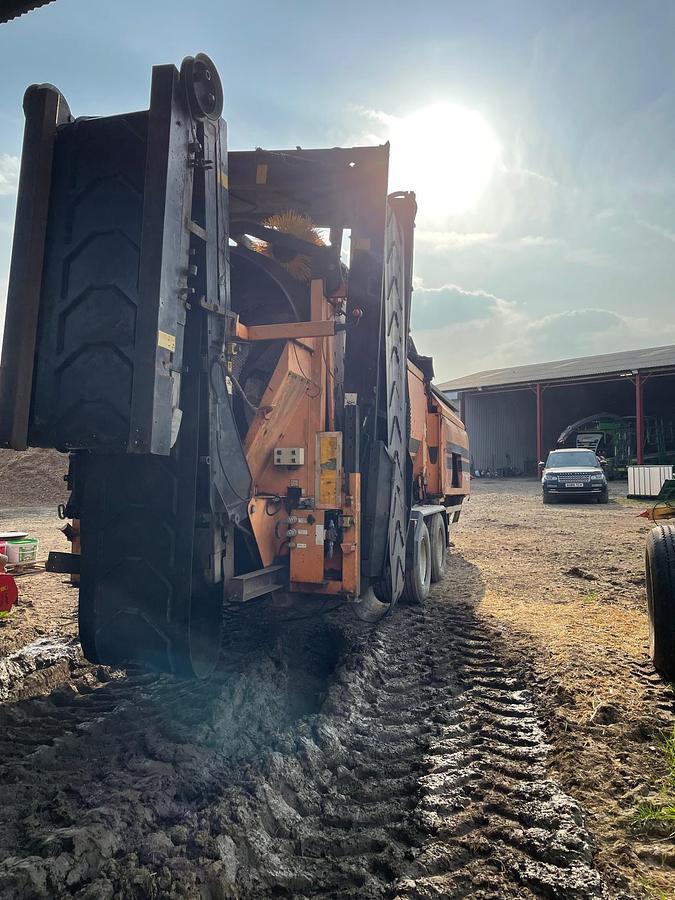 Used 2001 Doppstadt SM 518 Trommel Screen Screener 