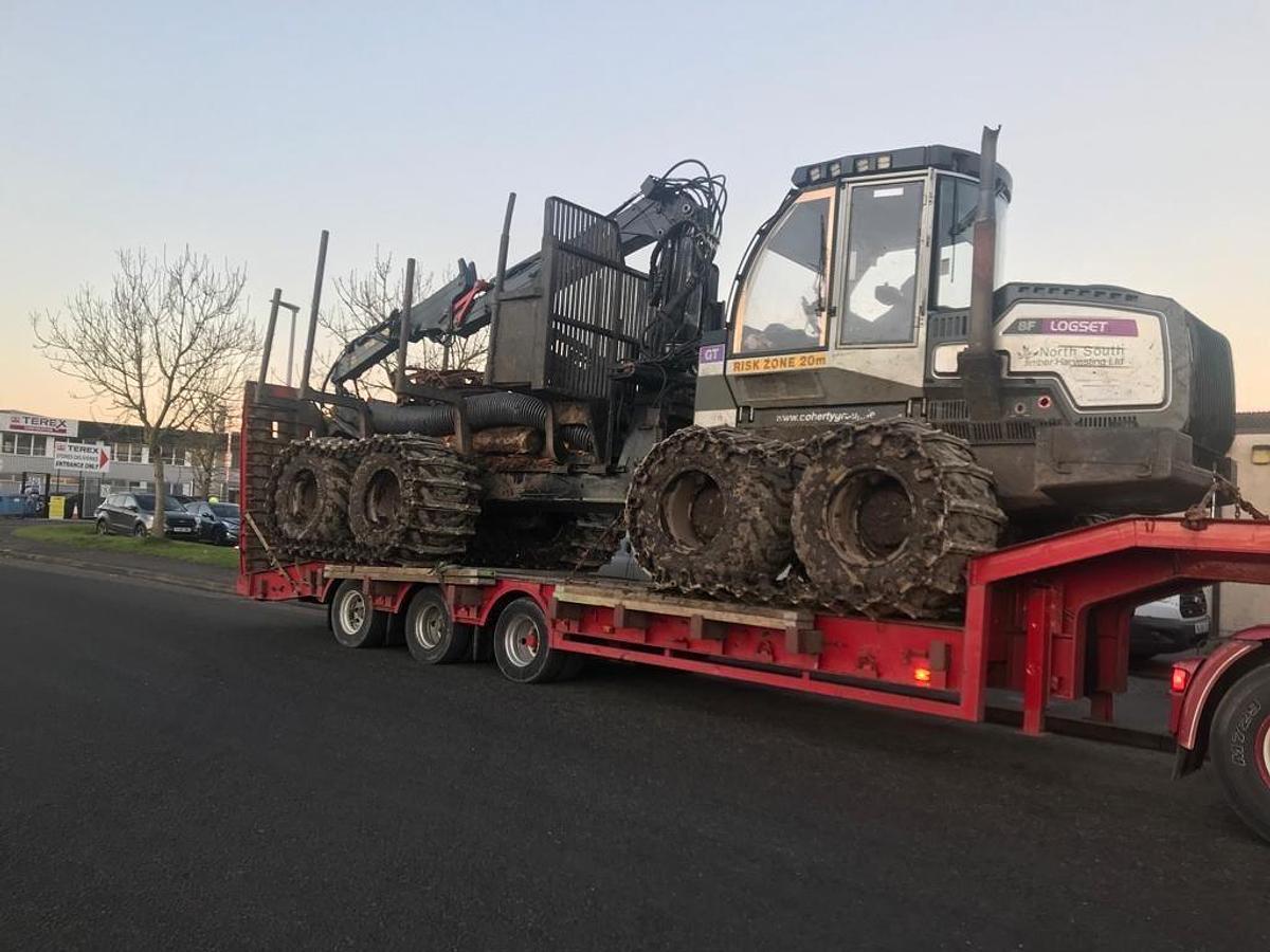 Used Logset 8F GT Forestry Forwarder