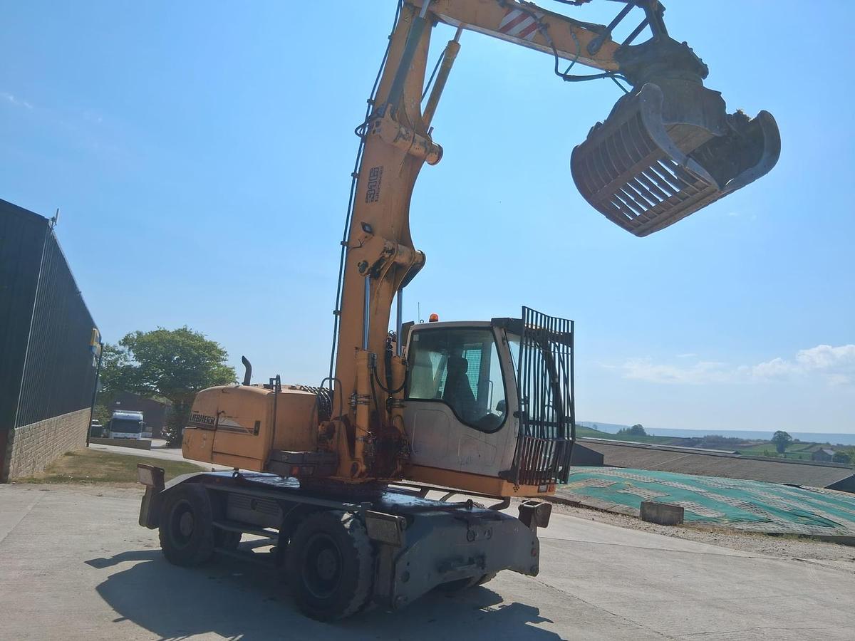 Used 2006 Liebherr A316 Litronic Wheel Wheeled Excavator