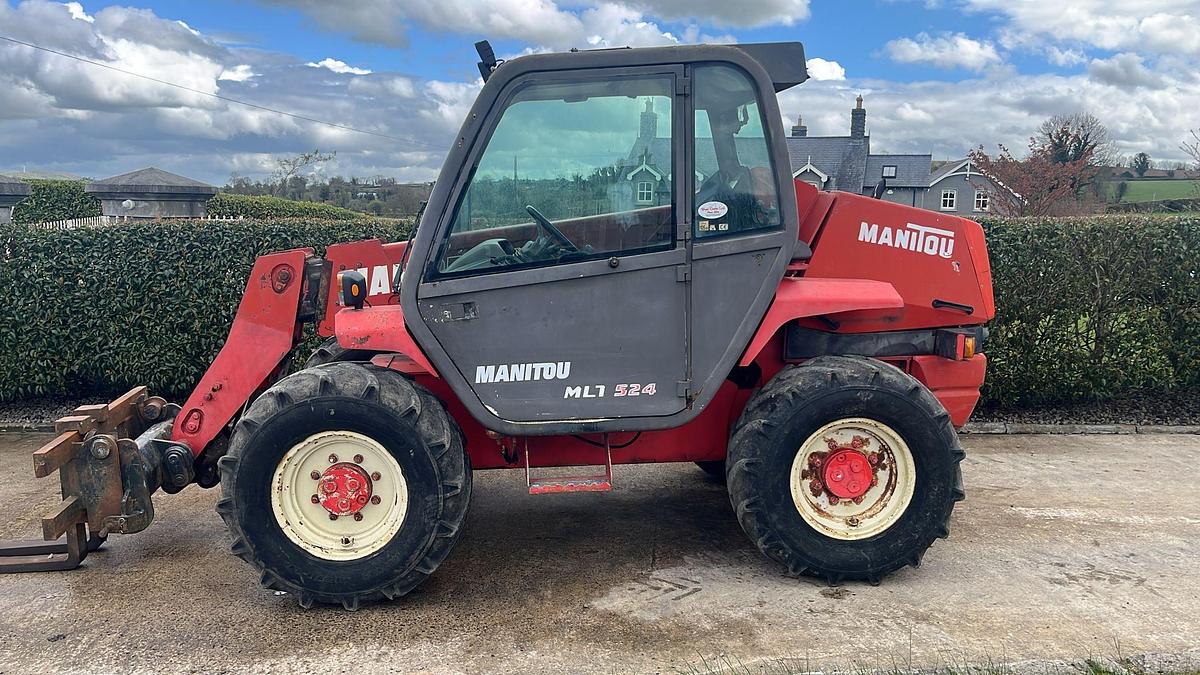 Used Manitou MLT524 Compact Telehandler