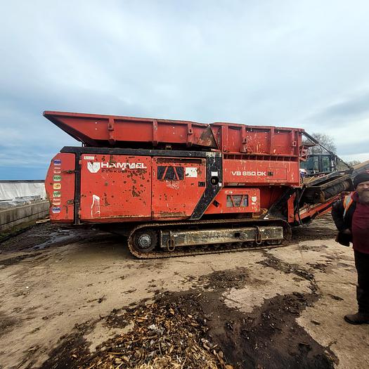 Used 2013 Hammel VB 850DK Slow-speed Twin-shaft Shredder