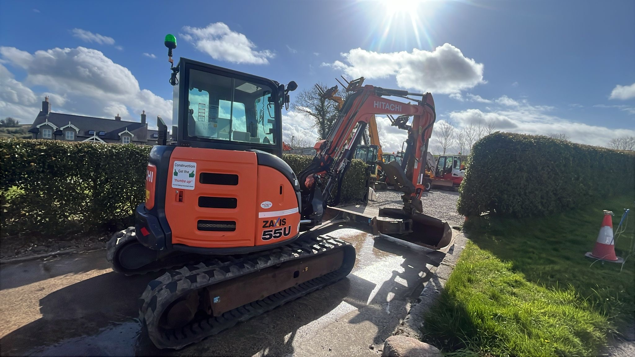 Used 2018 Hitachi ZC 55-U-5 Excavator