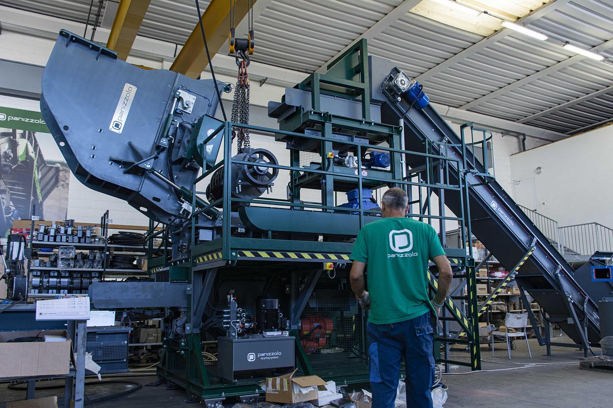 Panizzolo Flex 500 Stationary Refine SR Pre-refining Hammer Mill