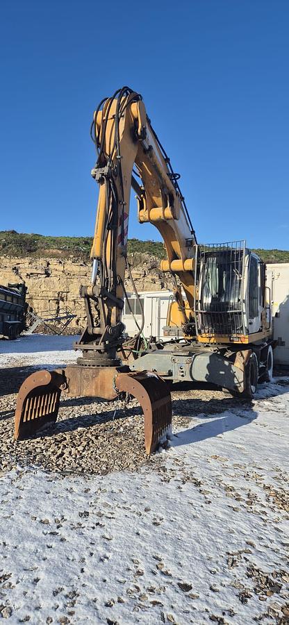 Used 2006 Liebherr A316 Litronic Wheel Wheeled Excavator 