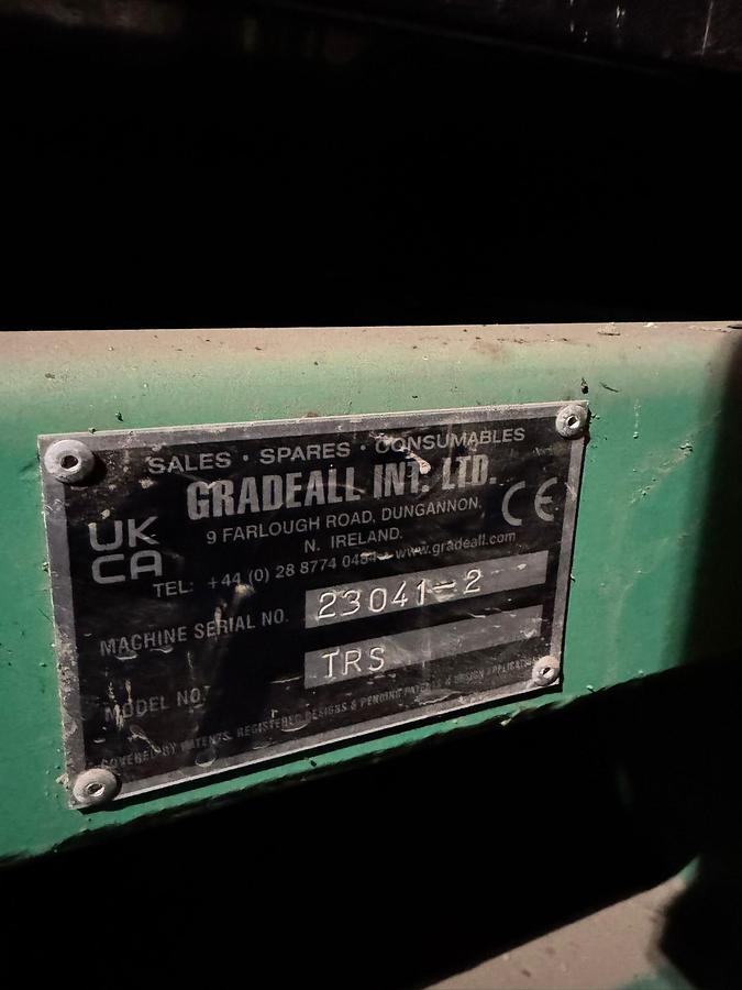 Used Gradeall Tyre Rim Separator (T.R.S) 