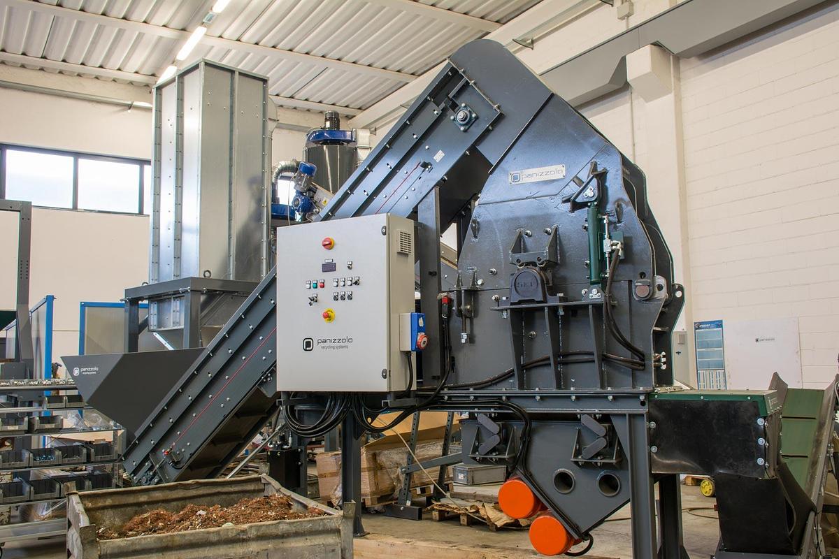 Panizzolo 400 Industry Pre-refining Hammer Mill