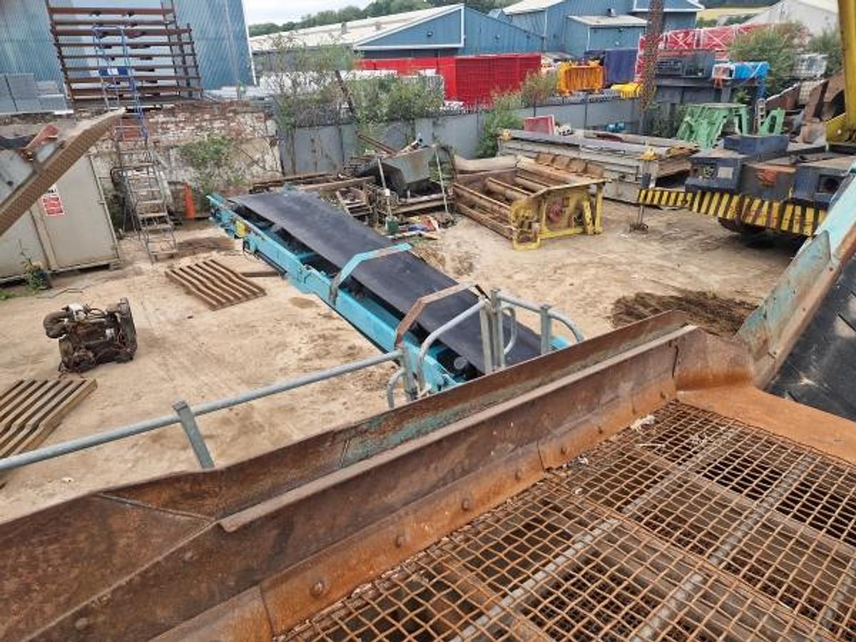 Used 2013 Powerscreen Warrior 1400X Scalping Screen