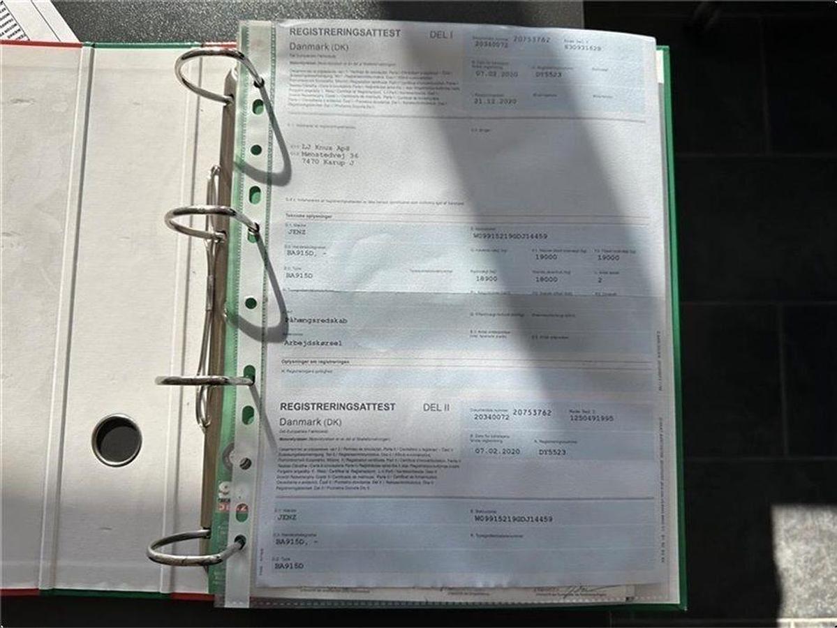 Used 2016 Jenz BA 915 Biomass Wood Shredder Chipper