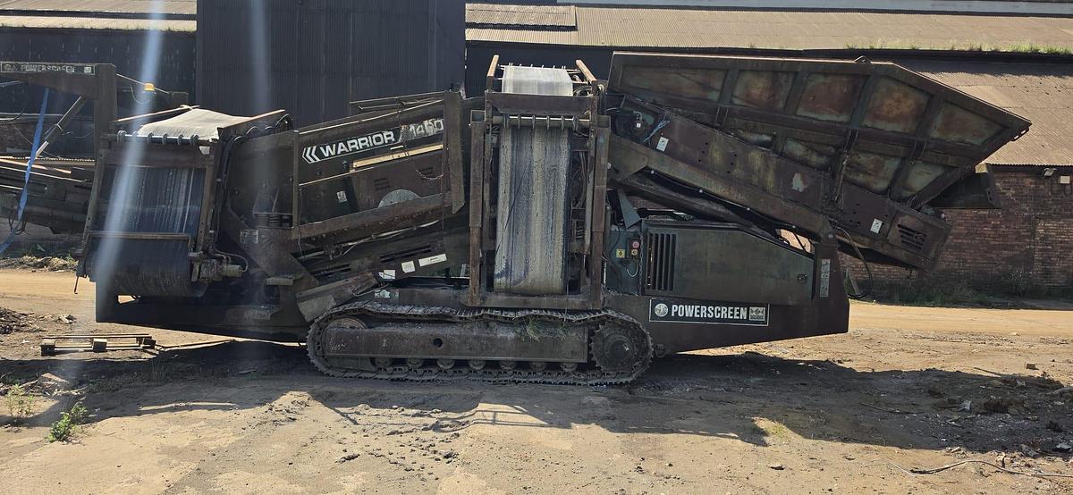 Used Powerscreen Warrior 1400 Tracked Screen Screener