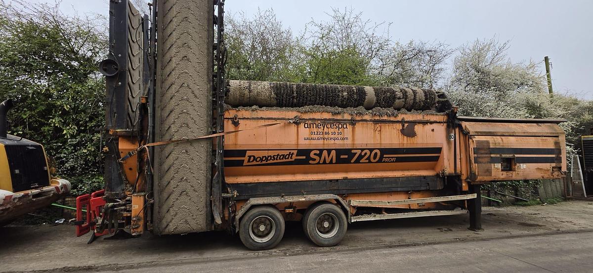 Used Doppstadt SM 720 Profi Trommel Screen Screener