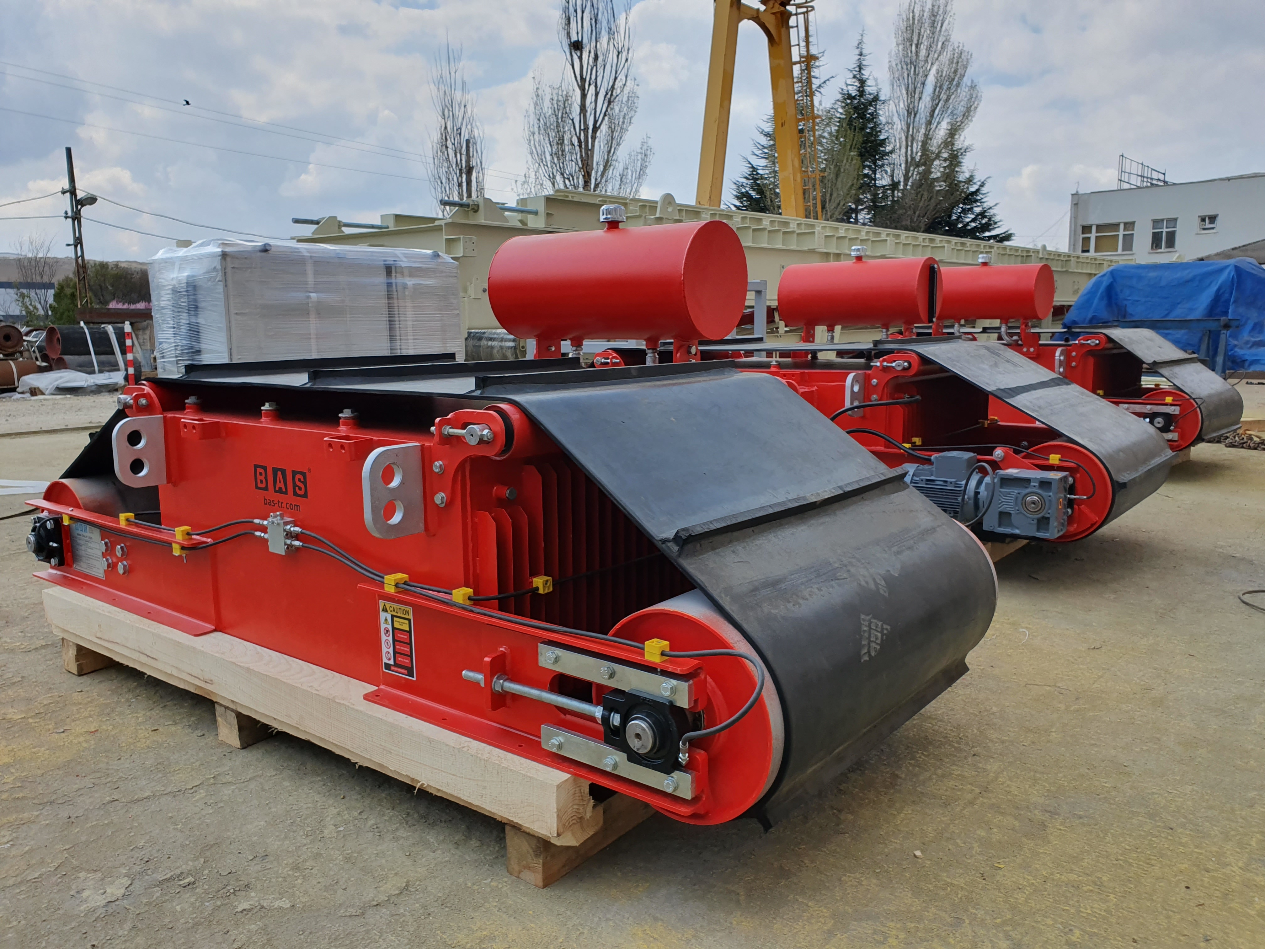 2026 BAS EMBS-C-100 Electromagnetic Overband Metal Separator