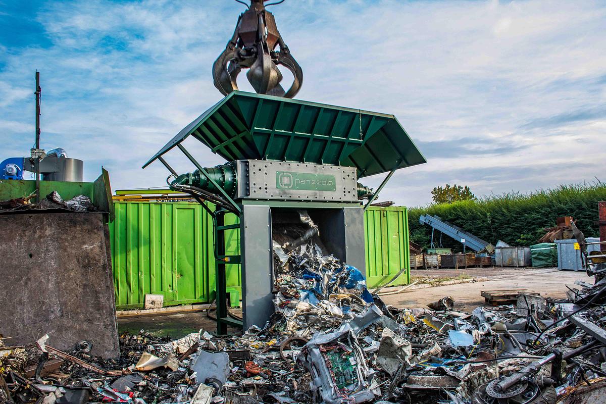 Panizzolo PZ H 1500 Twin-shaft Shredder