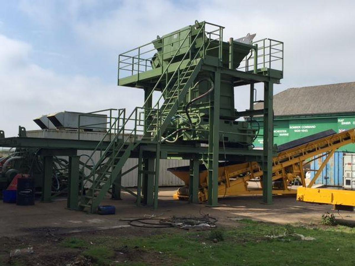 Used Lindemann Roto Shear 60