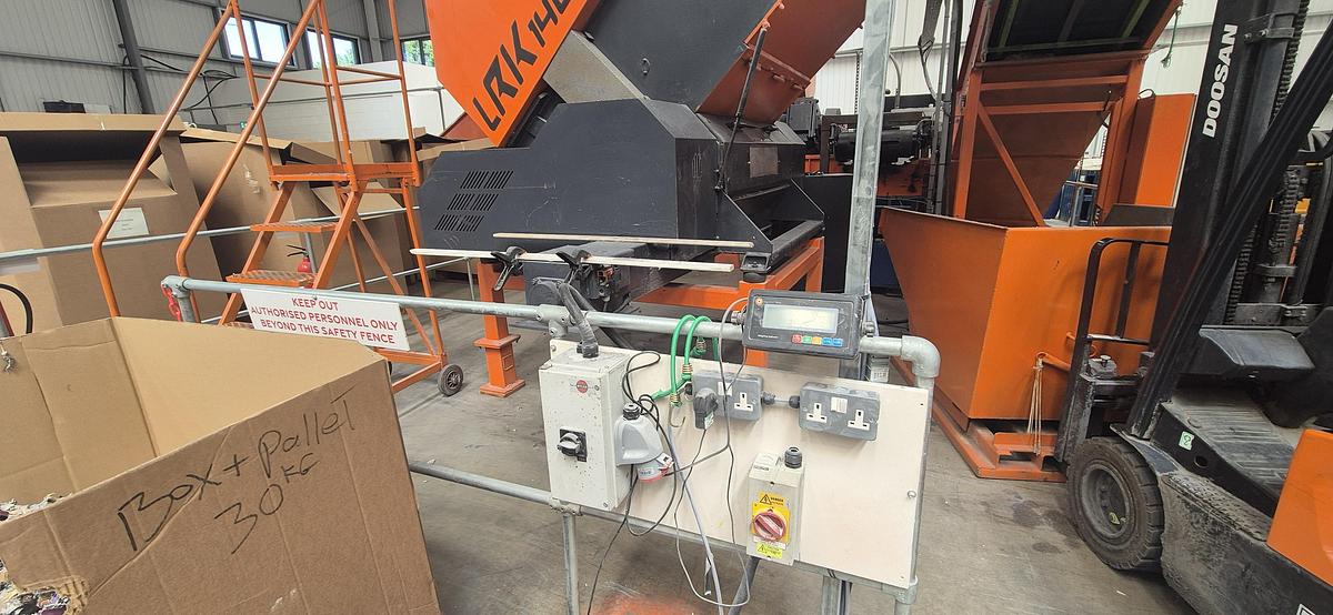 Used 2020 Untha Shredding and Granulation line