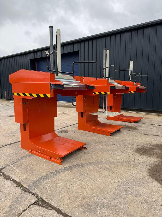 Used Orwak 4100 Bin Compactor 