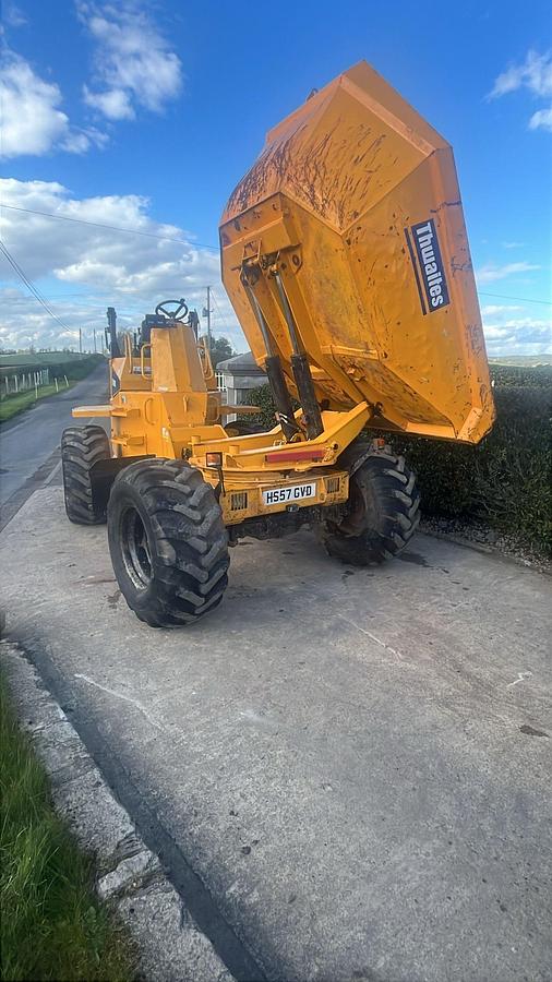 Used 2008 Thwaites 9 Tonne Swivel Dumper Truck