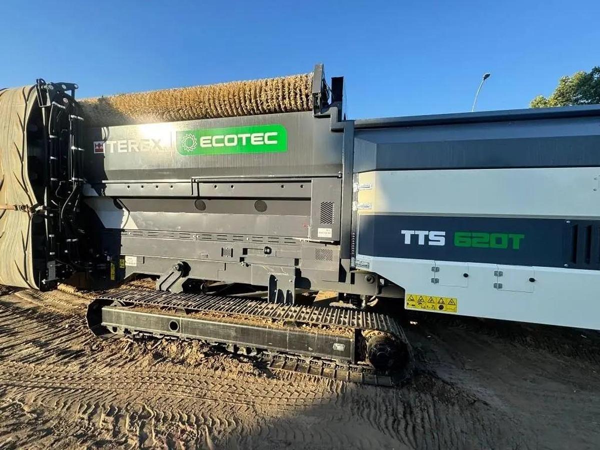 Used 2025 Terex Ecotec TTS 620T Tracked Trommel Screen Screener